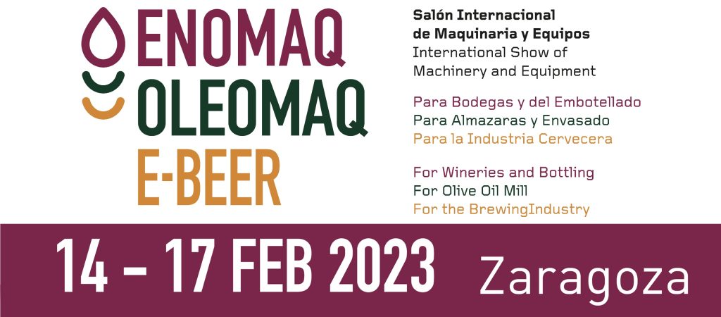 ENOMAQ 14 – 17 FEB 2023 ZARAGOZZA EXPO SPAIN